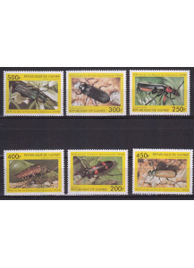 GUINEA 1998 francobolli serie completa nuova Yvert e Tellier 1255 N-T